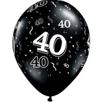 40 ára blöðrur (2 litir)