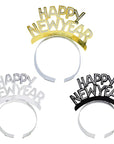 Áramóta kóróna “Happy New Year” - margir litir