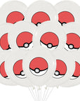 Pokémon blöðrur (10 teg.) 28cm