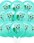 Pokémon blöðrur (10 teg.) 28cm