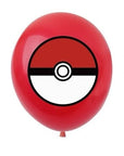 Pokémon blöðrur (10 teg.) 28cm