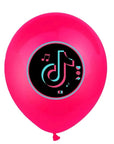 TikTok blöðrur (6 teg.) 28cm
