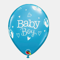 “Baby Boy” blöðrur bláar (2 litir) 28cm