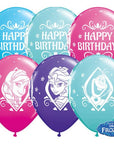 Frozen “Happy Birthday” blöðrur (4 litir)