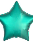 Mattar stjörnulaga álblöðrur (margir litir) 43cm
