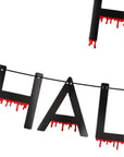 Blóðug “Happy Halloween” skrautlengja 3m