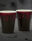 Halloween pappaglas - 8stk