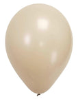 Kremuð Pastel Dusk Cream mött blaðra 30 cm