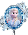 Frozen Elsa & Anna álblaðra (tvær myndir) 76cm