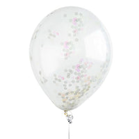 Syndrandi confetti blöðrur 5 stk