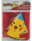 Pokémon partýhattar 8stk