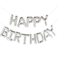 “Happy Birthday” blöðrulengjur (margir litir í boði) 35-40 cm