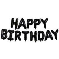 “Happy Birthday” blöðrulengjur (margir litir í boði) 35-40 cm