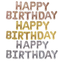“Happy Birthday” blöðrulengjur (margir litir í boði) 35-40 cm