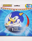 Sonic “Happy Birthday” skrautlengja 2m