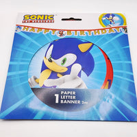 Sonic “Happy Birthday” skrautlengja 2m