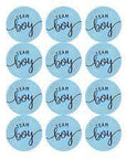 Team boy límmiðar - 24 stk
