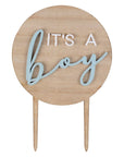 Viðar kökutoppur “It´s a boy”