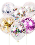 Confetti blaðra 30 cm