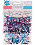 Boy or girl confetti - 3 tegundir saman í pakka 34gr