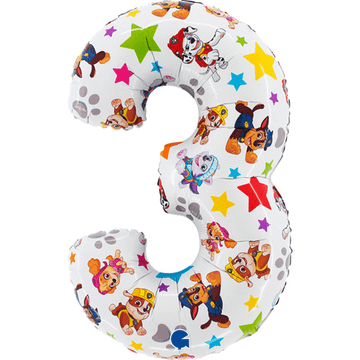 Hvolpasveita númer “3” álblaðra- 66cm
