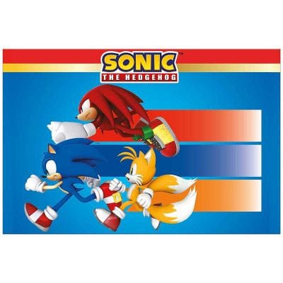 Rauður Sonic plastdúkur 1,2x1,8m