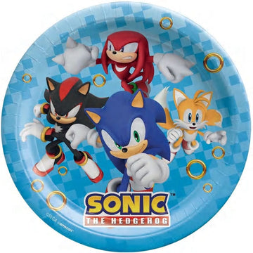 Sonic diskar  - 8stk í pakka, 23cm