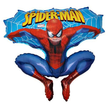 Spiderman blaðra - 76 cm