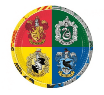 Harry Potter heimilin matardiskar 8 stk