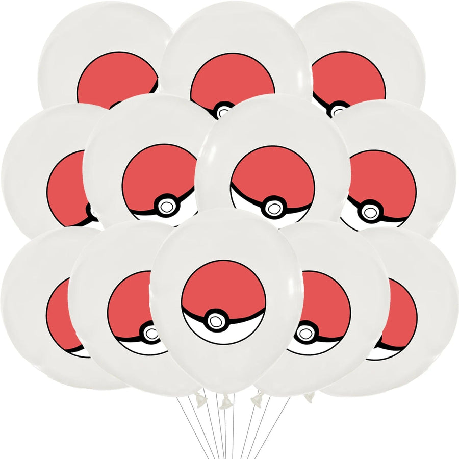 Pokémon blöðrur (10 teg.) 28cm