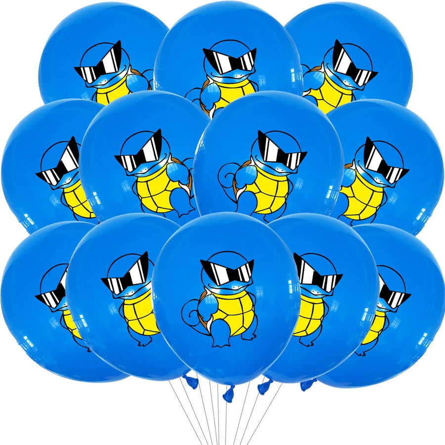 Pokémon blöðrur (10 teg.) 28cm