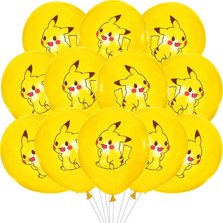 Pokémon blöðrur (10 teg.) 28cm