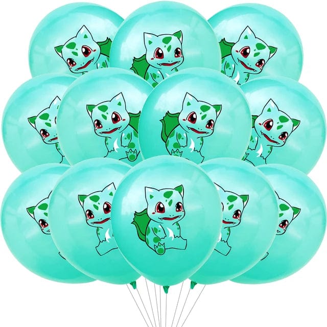 Pokémon blöðrur (10 teg.) 28cm