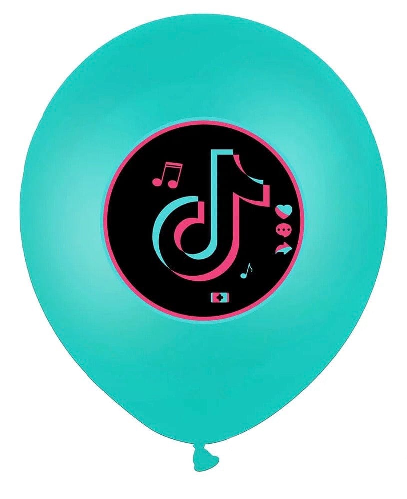 TikTok blöðrur (6 teg.)  28cm