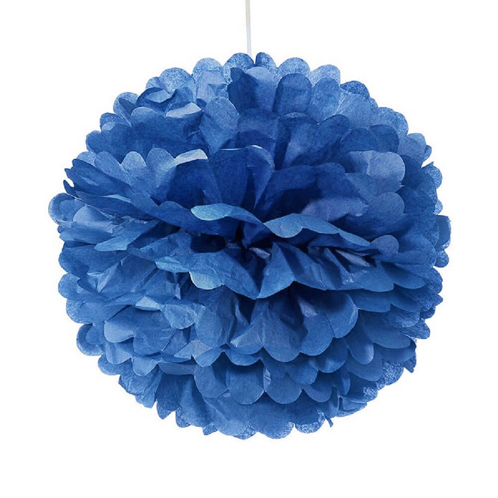 bláir dúskar 40cm. 1stk