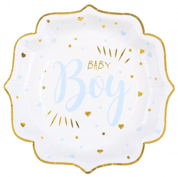 Baby boy diskar - 10stk í pakka
