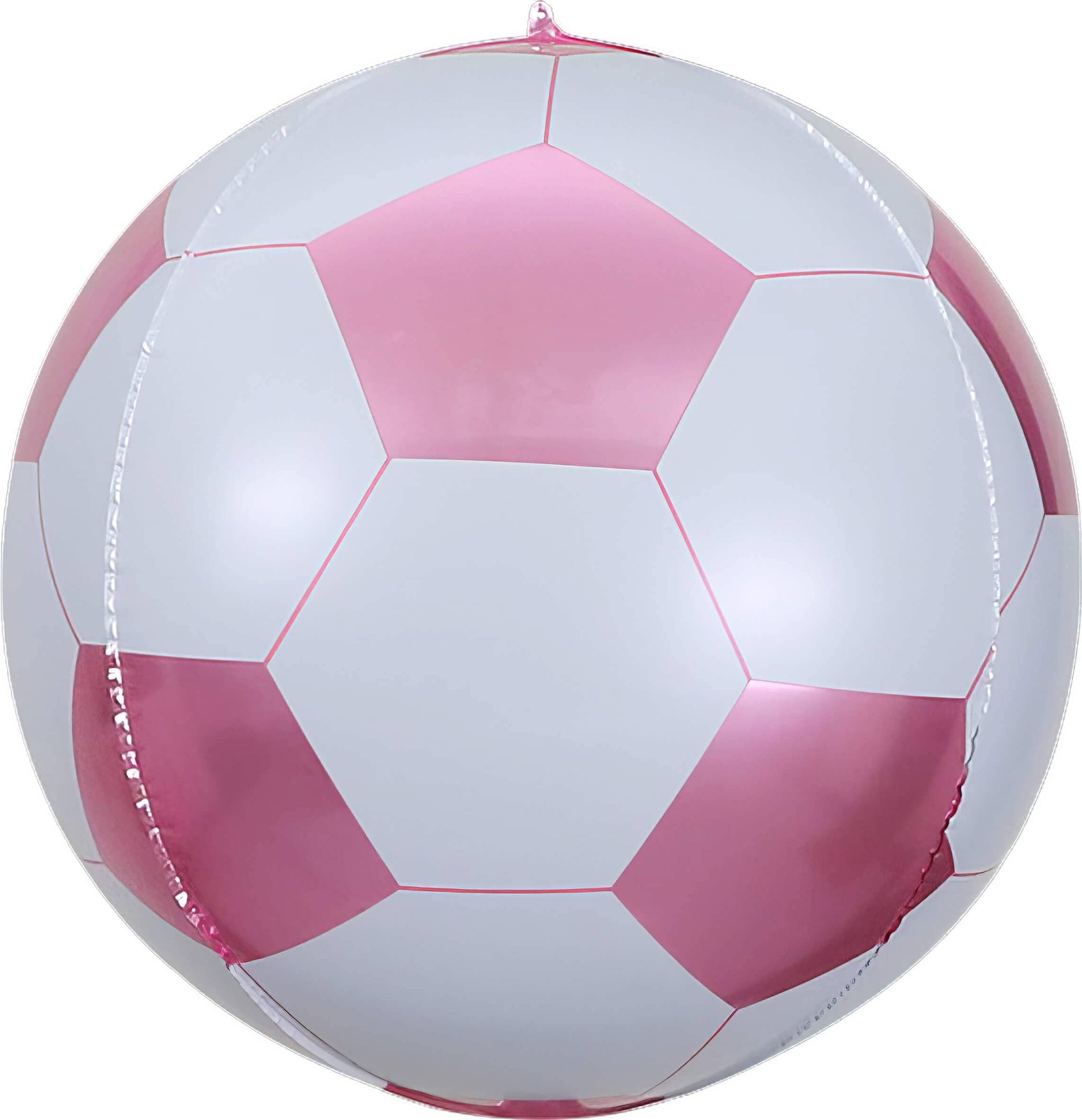 Bleik fótbolta álblaðra - 38cm