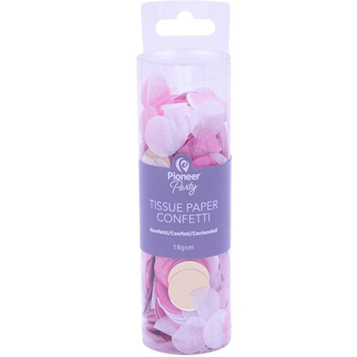 Bleikt, gyllt & hvítt pappírs confetti 18gr