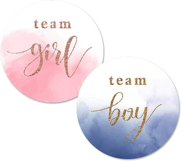 Team boy límmiðar - 24 stk
