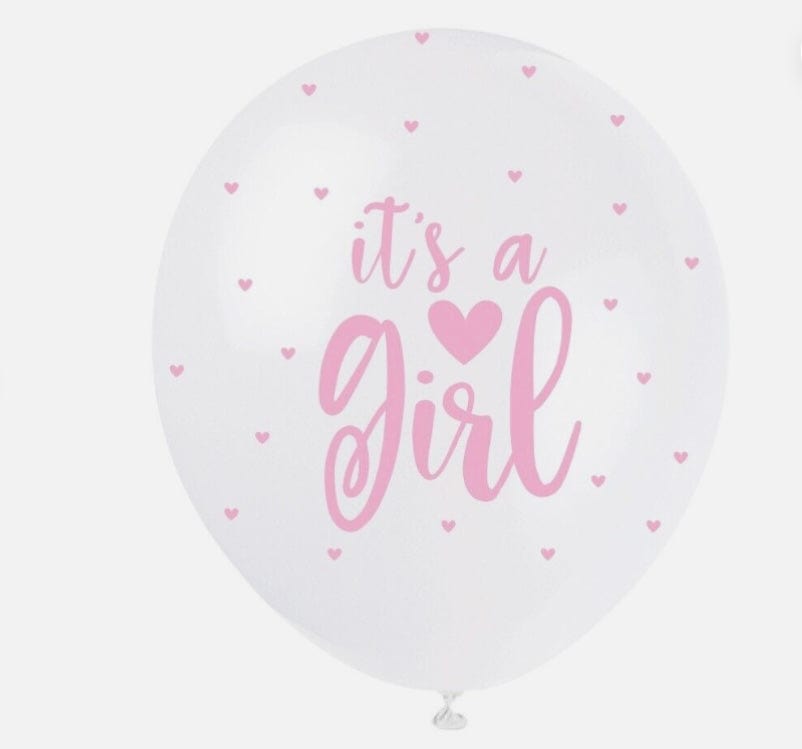 It´s a girl blaðra bleik- 30cm