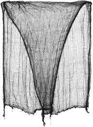 Svört grisja - 150cm x 200 cm