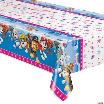 Bleikur hvolpasveita plastdúkur 1.37m x 2.13m