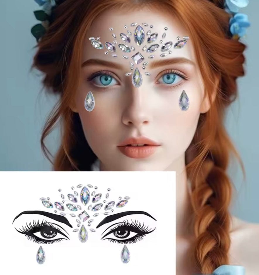 FACE crystal sticker