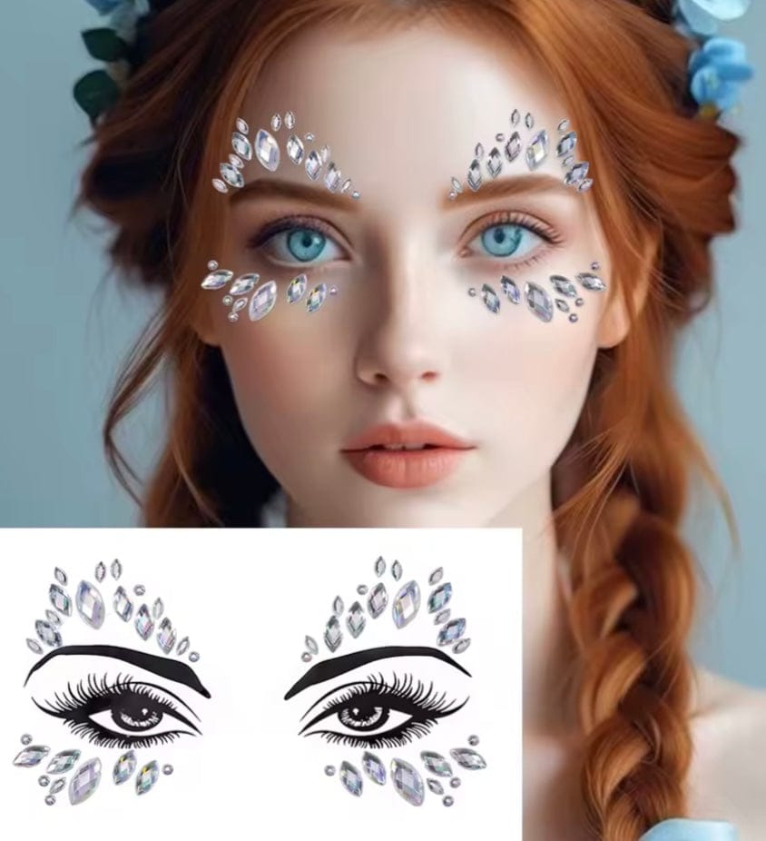 FACE crystal sticker
