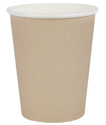 Sandlituð pappaglös 10stk, 250 ml