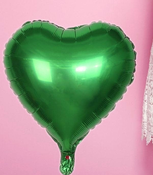 Hjartalaga álblöðrur (margir litir)  45cm