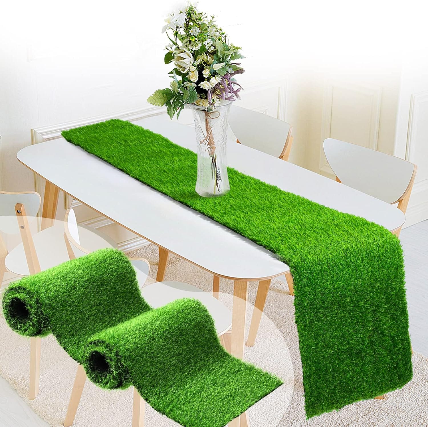 Borðrenningur gras - 1,5m