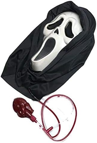 Scream gríma með blóði
