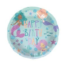 Hafmeyju “Happy Birthday” álblaðra - 45cm