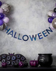Halloween borði með blöðrum - 3 metrar